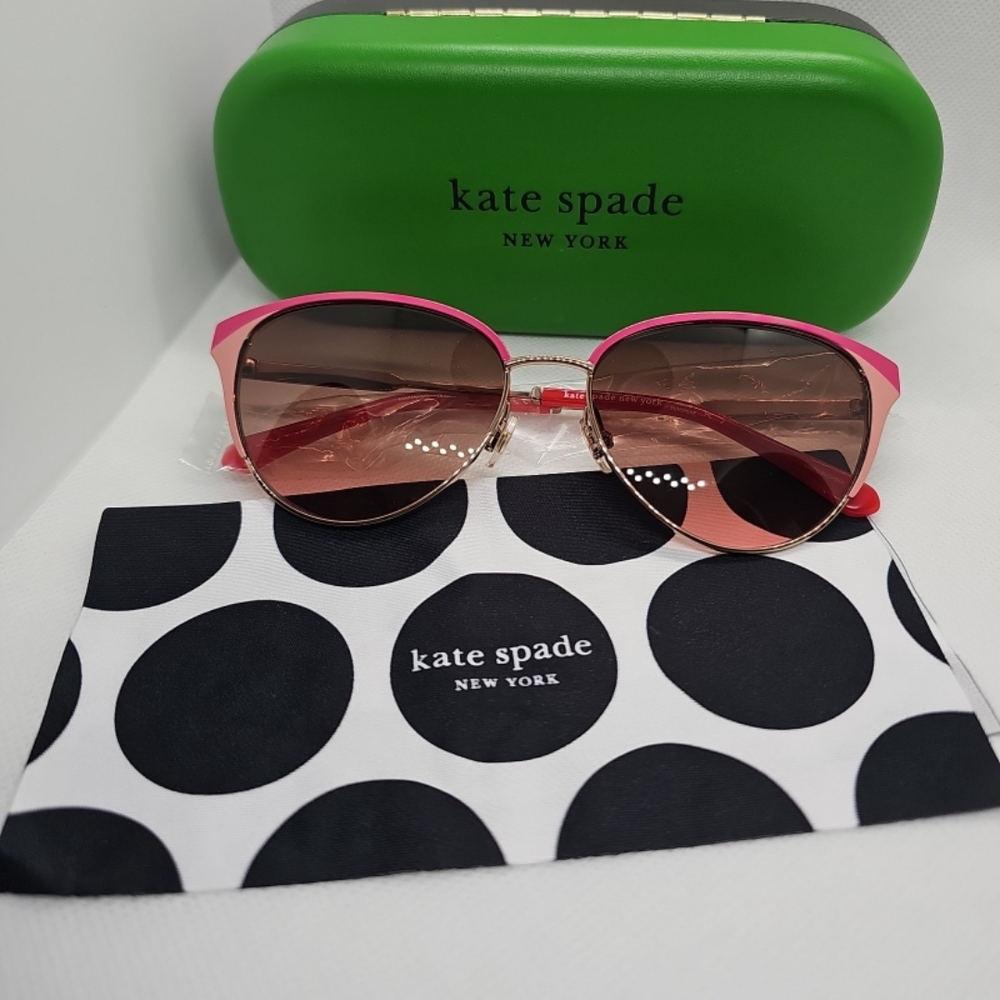 Kate Spade Pink Gradient Lens Sunglasses NEW !!!